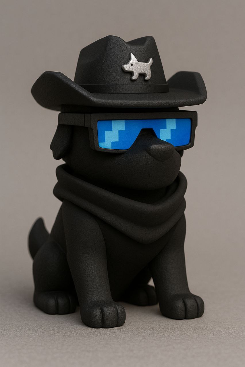 Custom Dog Action Figure - View 1