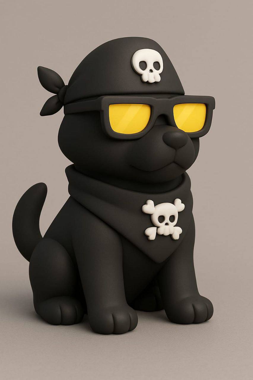 Custom Dog Action Figure - View 2
